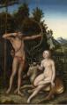 Lucas Cranach the Elder - Apollo and Diana